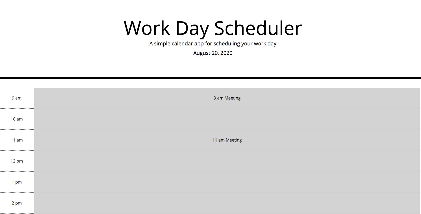 Daily Planner